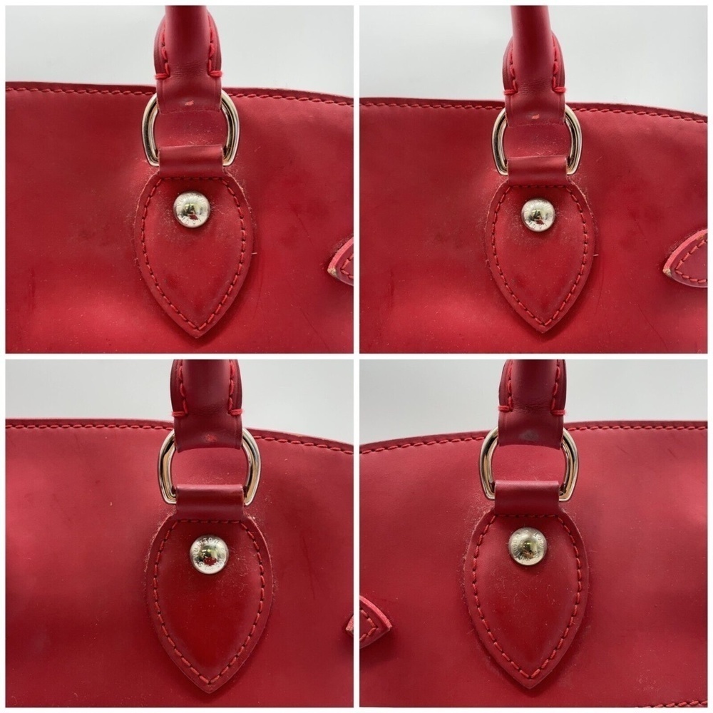 Louis Vuitton Epi Red Passy PM  Hand Bag - Picture 8 of 12